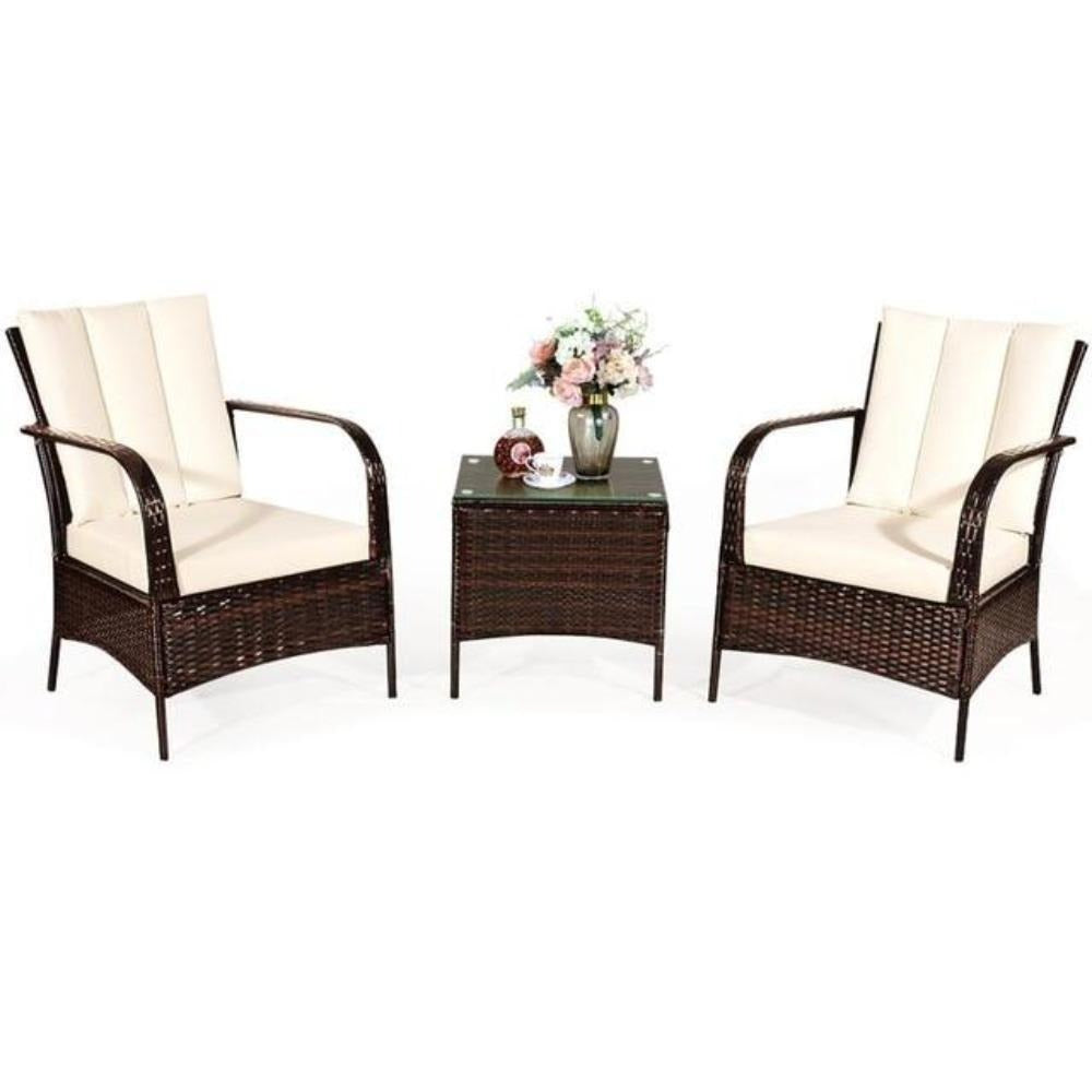 Lixra Trendy 3 Pieces Of Outdoor Furniture Set