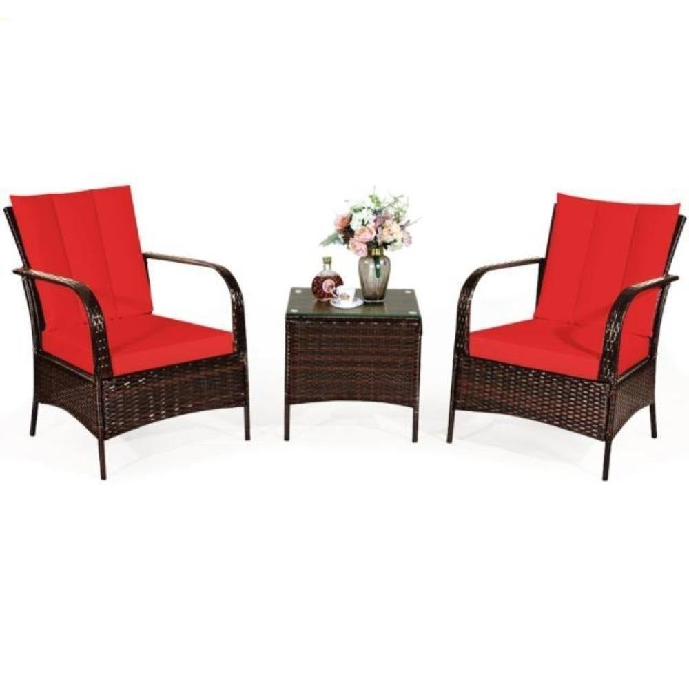 Lixra Trendy 3 Pieces Of Outdoor Furniture Set