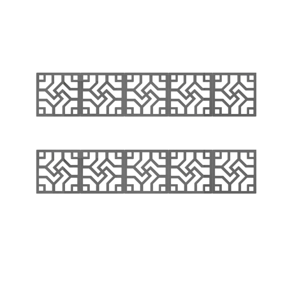 Lixra Trendy Mirror-Style Wall Sticker