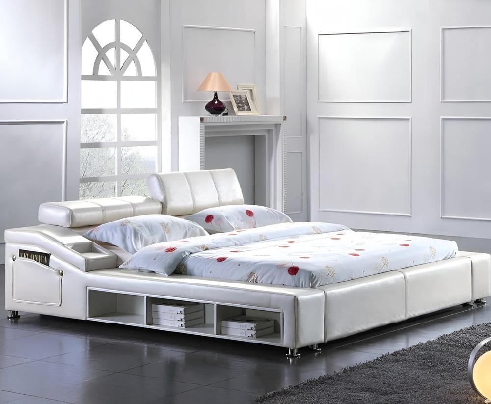 lixra Ultimate Smart Multi-functional Leather Bed