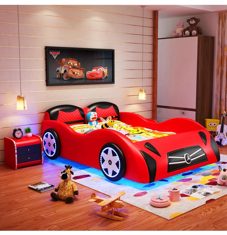 lixra Ultimate Sports Car Bed for Kids