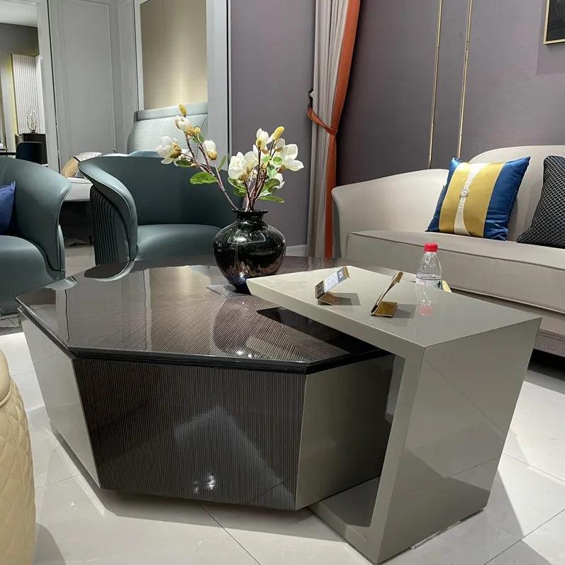 Lixra Ultra Modern Wooden Coffee Table