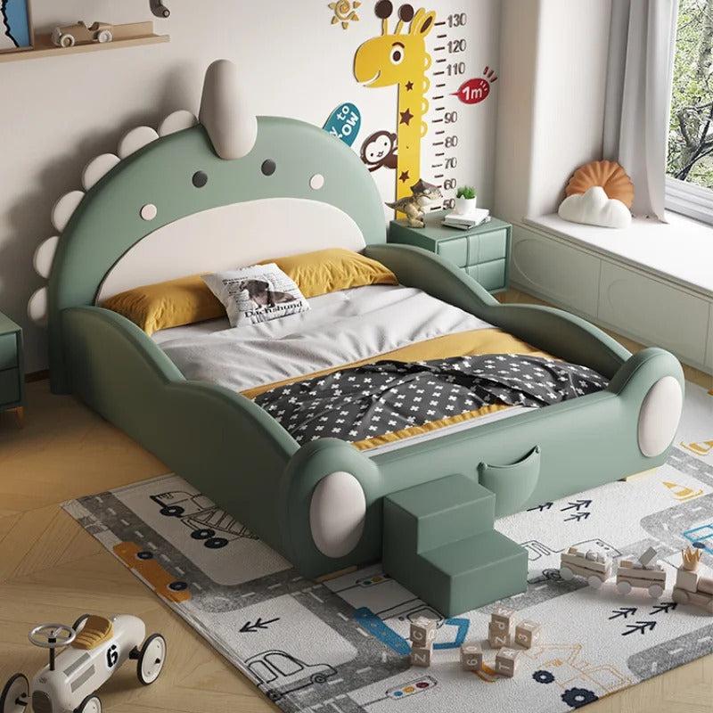 Lixra Unique Modern Leather Kid's Bed