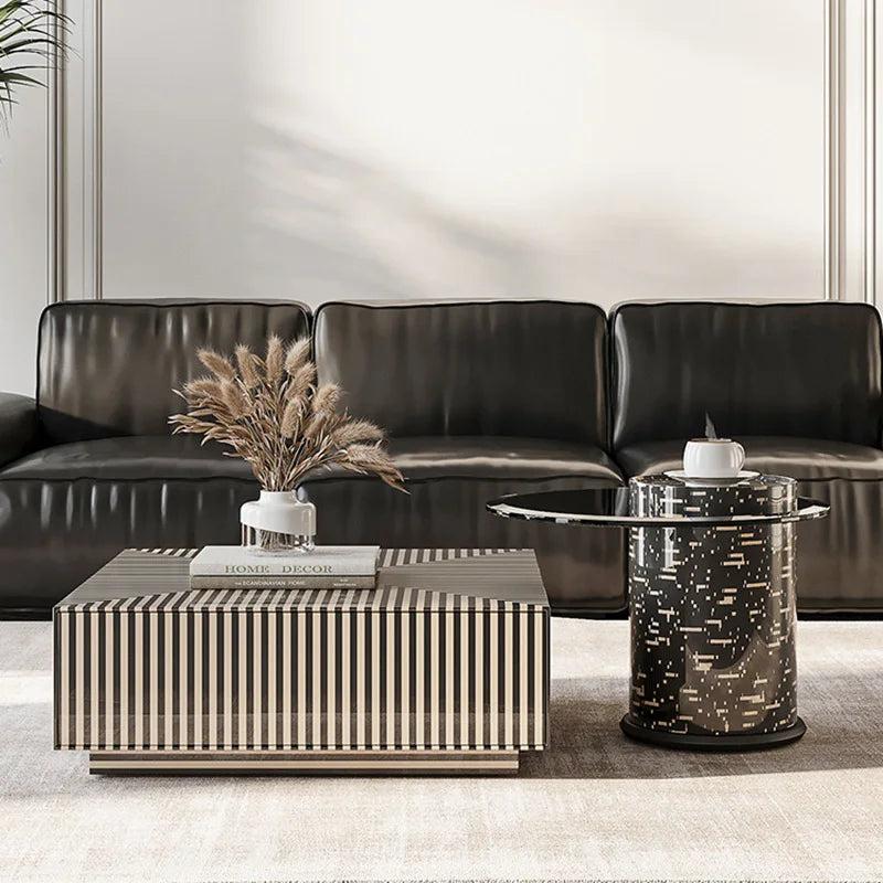 lixra Unique Modern Wooden Coffee Table