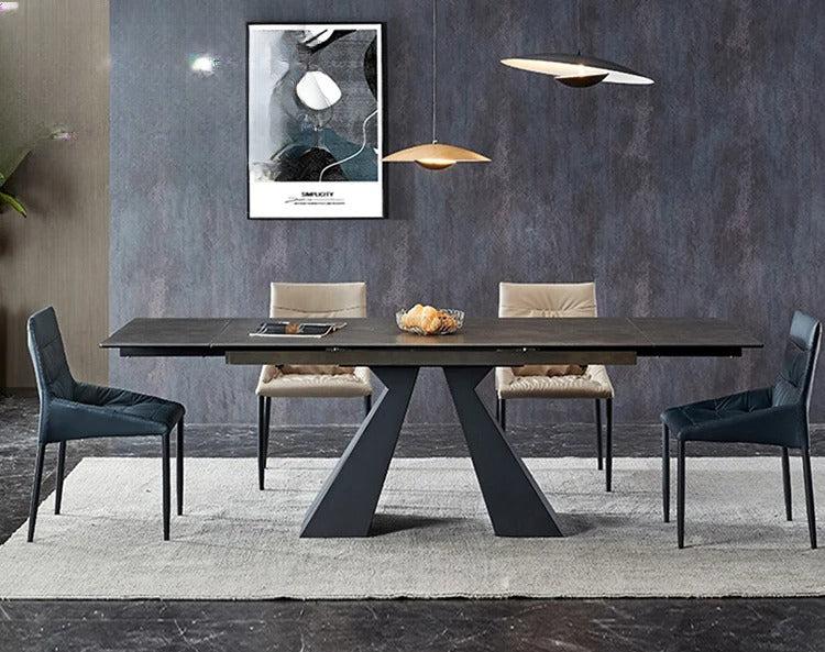 Lixra Versatile Extendable Marble Dining Table