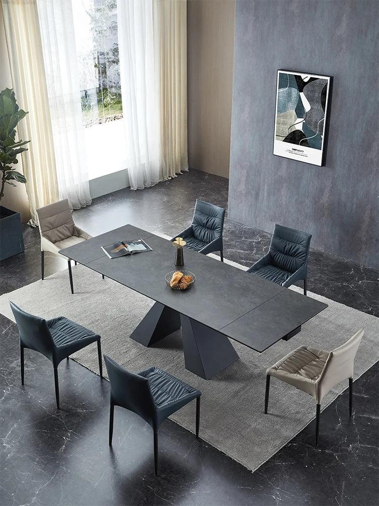 Lixra Versatile Extendable Marble Dining Table