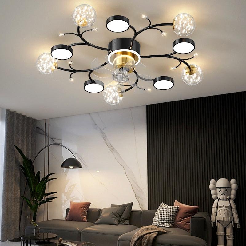 Lixra Voguish Style Ceiling-Fan With LED