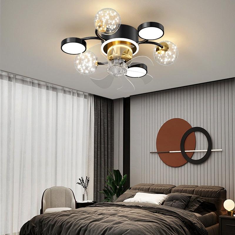 lixra Voguish Style Ceiling-Fan With LED