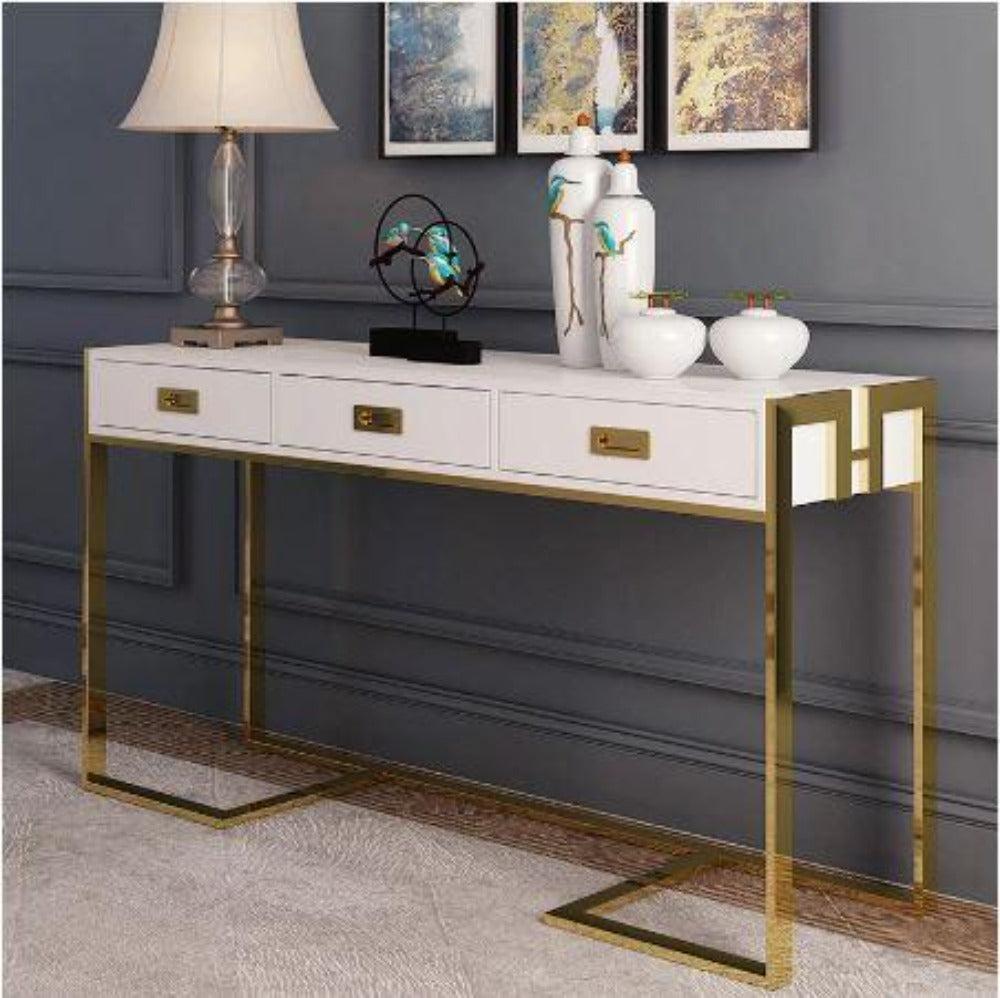 Lixra Wooden Accent Table For Modern Living Room
