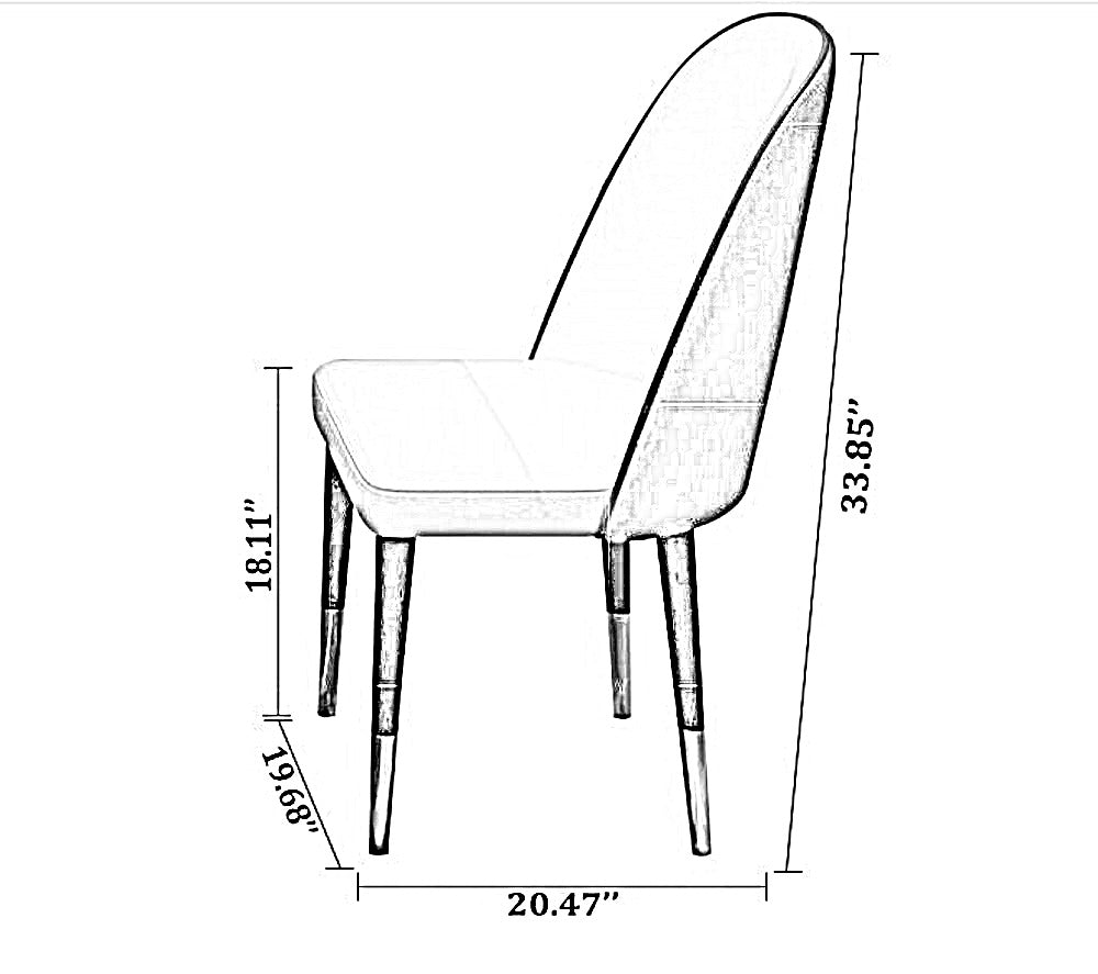 Lixra Wooden Base Marble Dining Table Set
