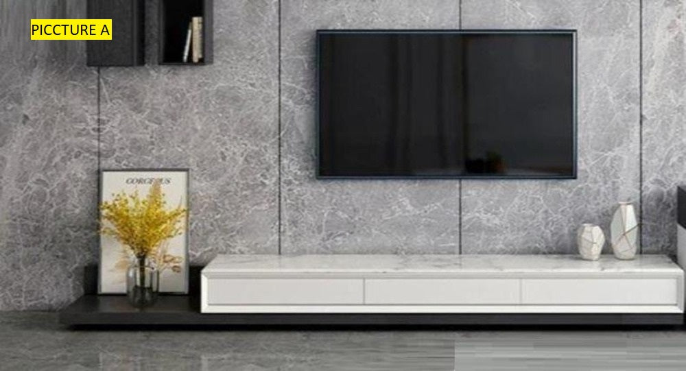 Lixra Wooden Decorative TV Stand With Storage