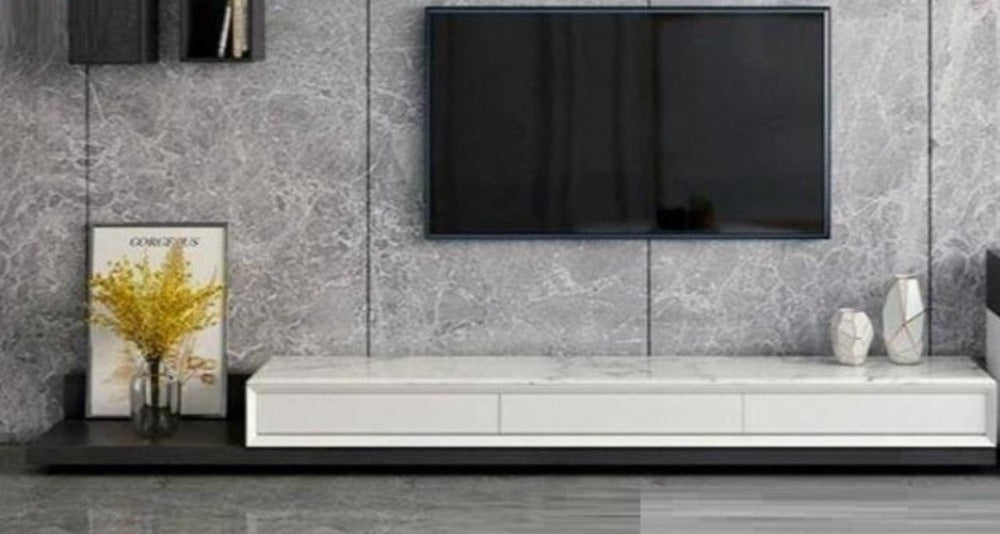 Lixra Wooden Decorative TV Stand With Storage