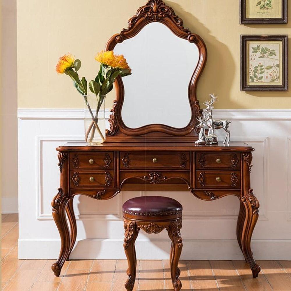 Lixra Wooden Dressing Table With European Design