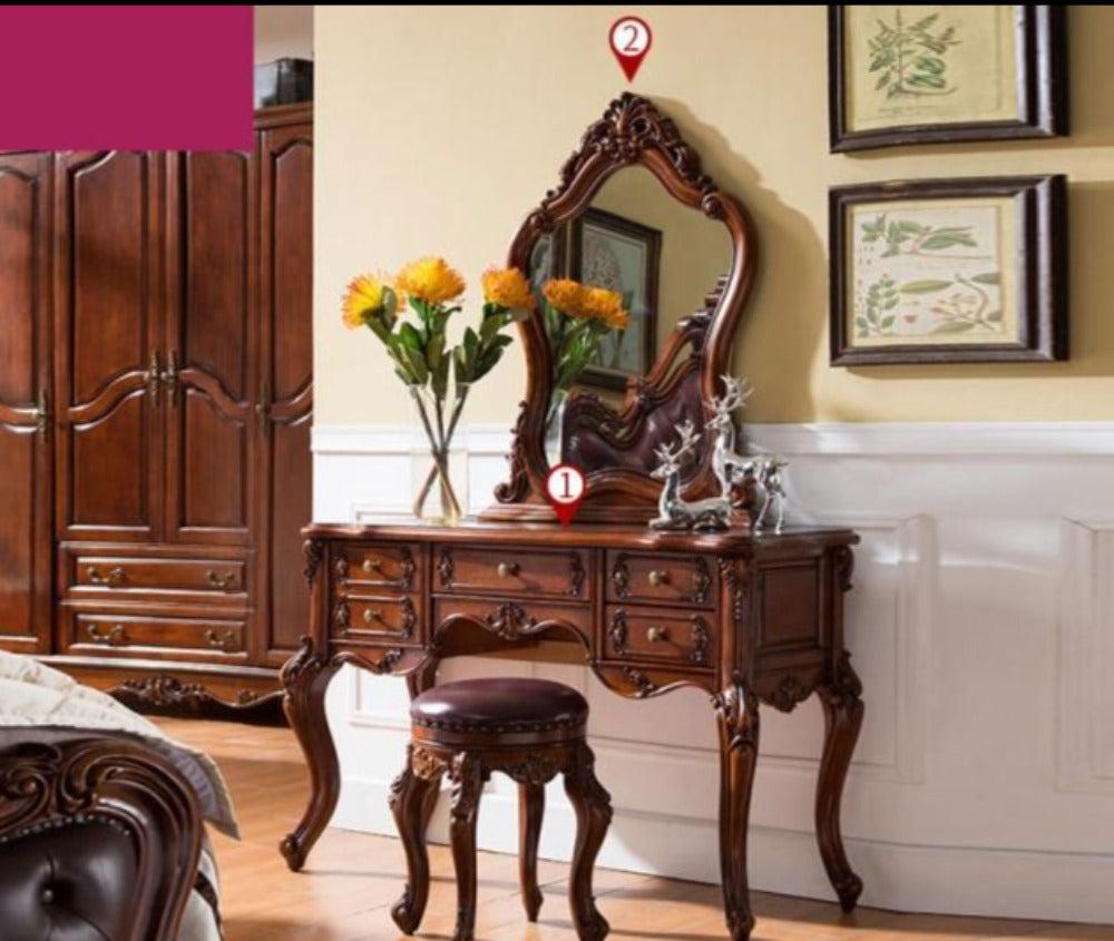 lixra Wooden Dressing Table With European Design