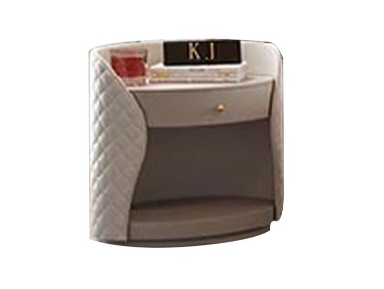 Lixra Wooden Nightstand With Drawer