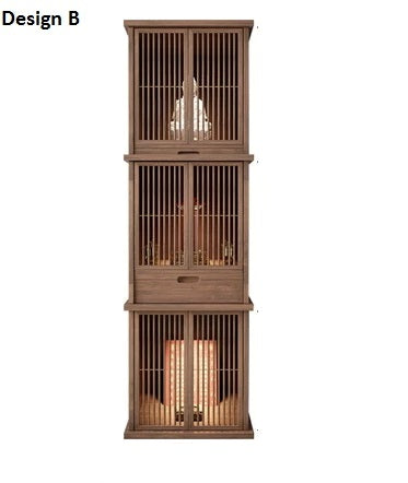 Lixra Wooden Temple With Storage