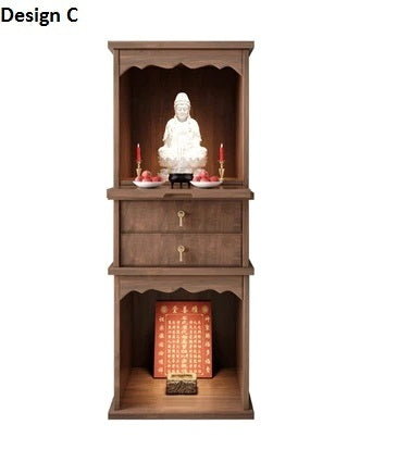 Lixra Wooden Temple With Storage