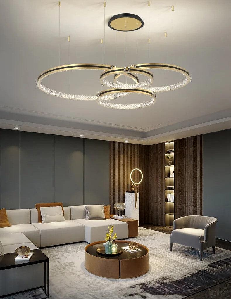 Lixra Luxurious Crystal Brilliance And Durable Chandelier