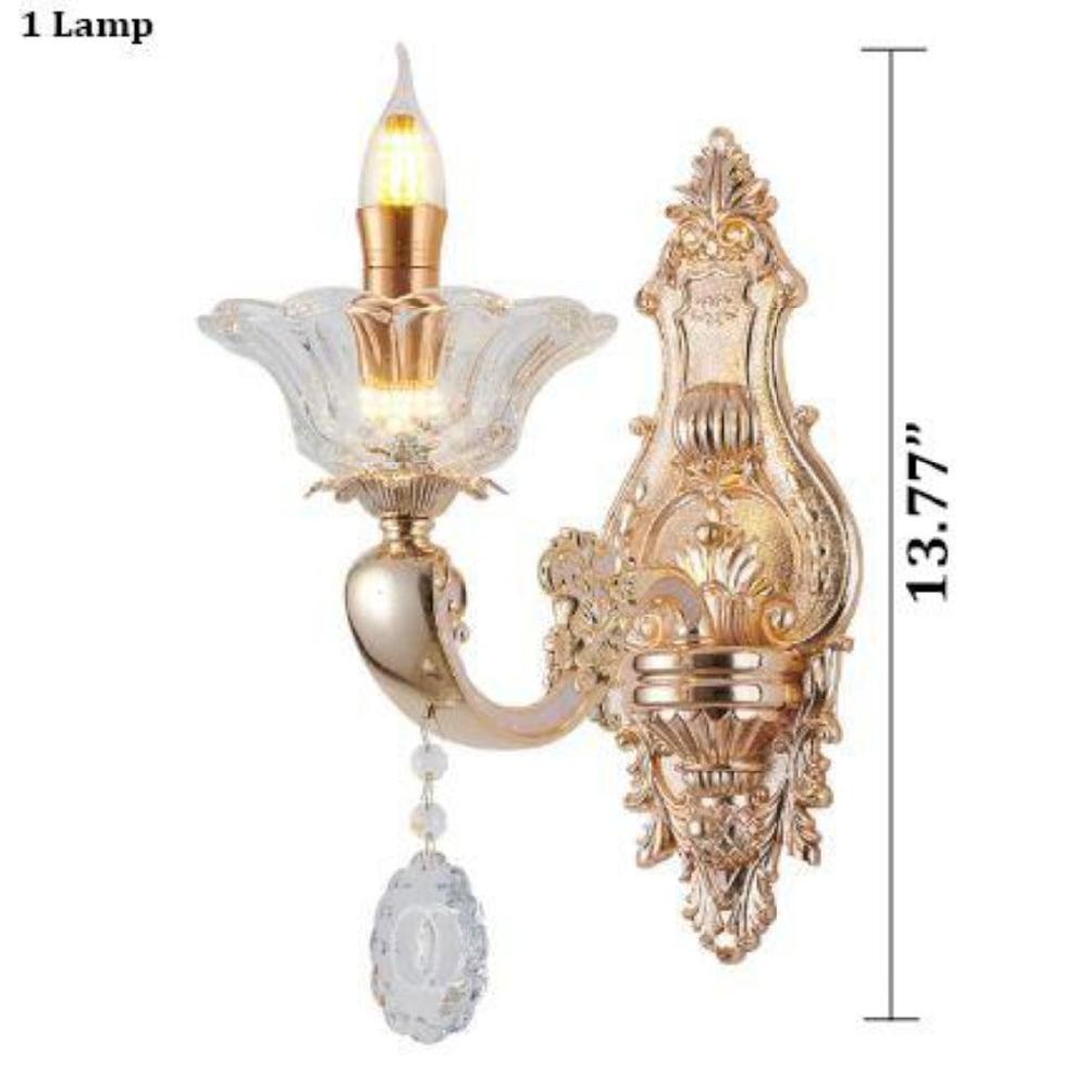 lixra Luxurious Dazzling Traditional Crystal Chandelier