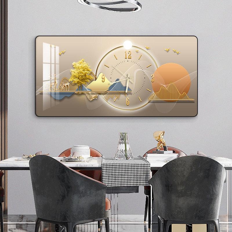 Lixra Luxurious Designed Attention-Grabbing Wall Clock