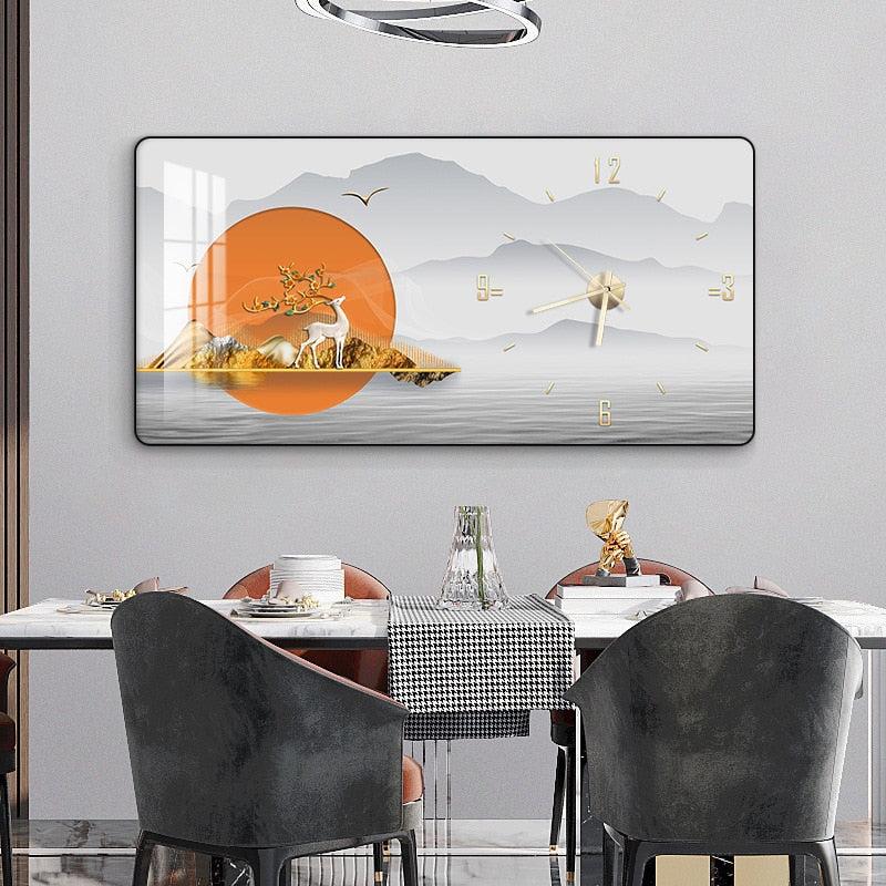 Lixra Luxurious Designed Attention-Grabbing Wall Clock