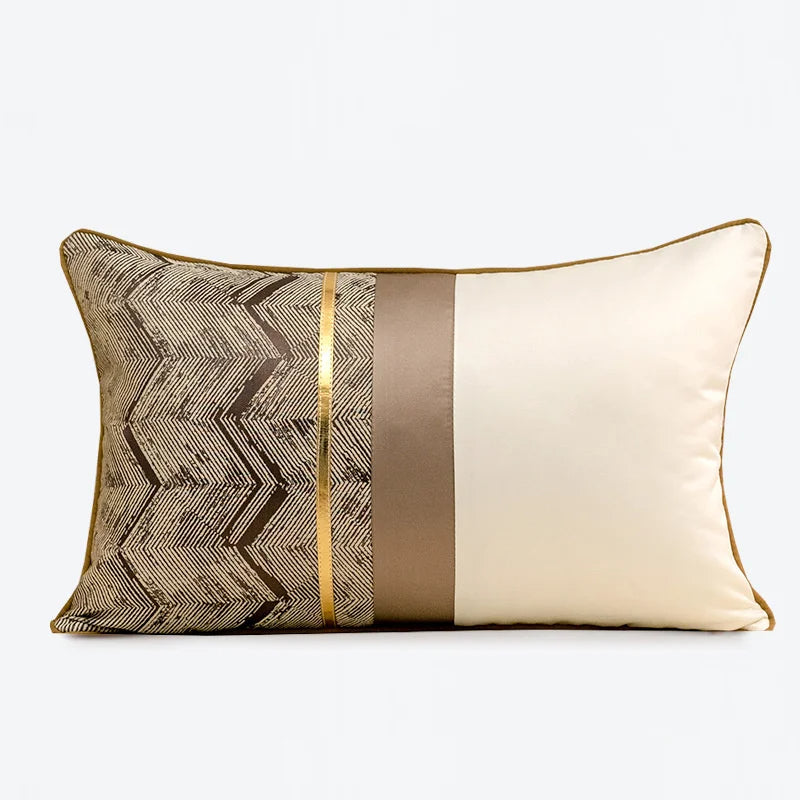 Lixra Luxurious Jacquard Fabric Rectangular Pillowcase