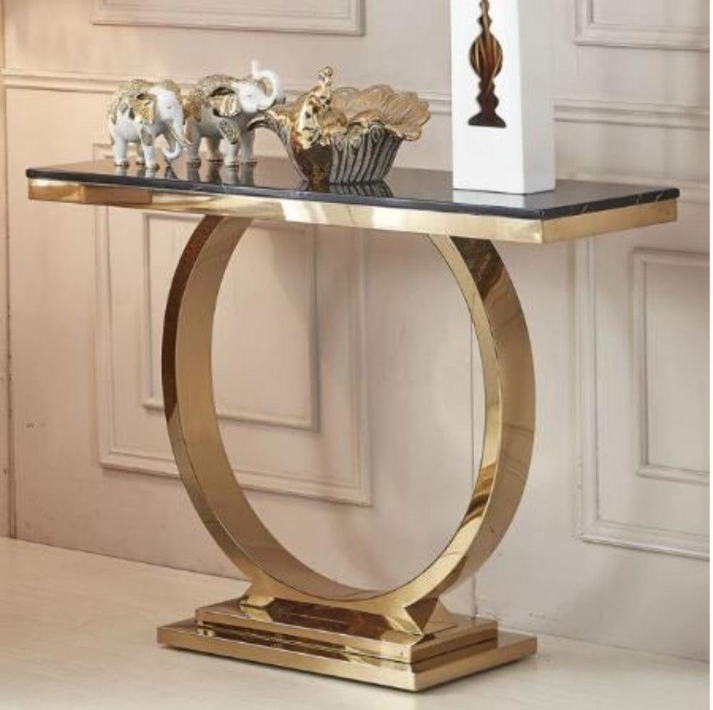Lixra Luxurious Marble Accent Table For Living Room