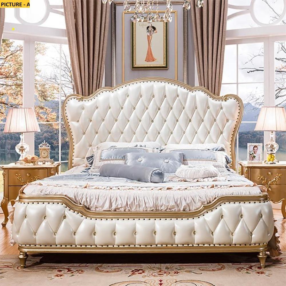 Lixra Luxurious Milan European Designed Leather Bed