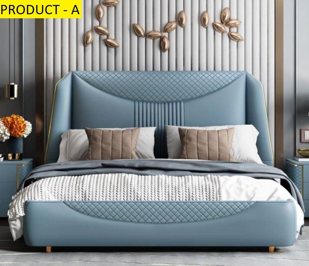 Lixra Luxurious Style Exquisite Designed Leather Bed