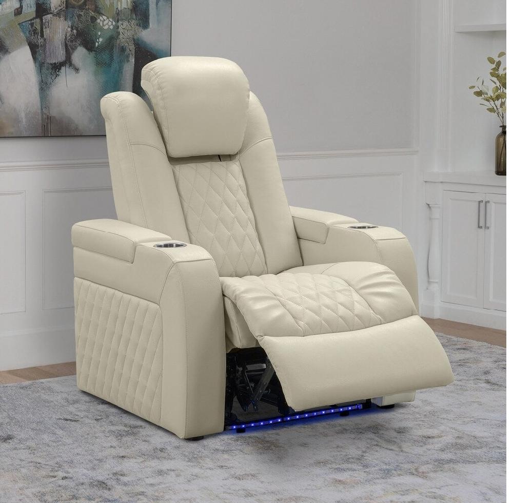 Lixra Luxury Electric Leather Theatrical Recliner Chair