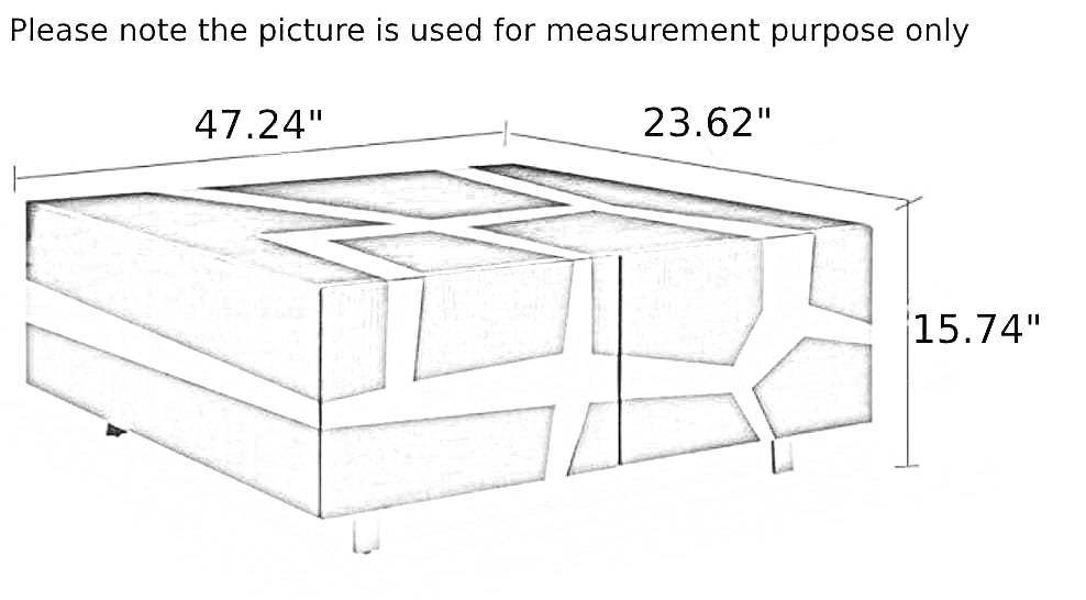 Lixra Luxury In White And Gold Coffee Table And TV Stand Set