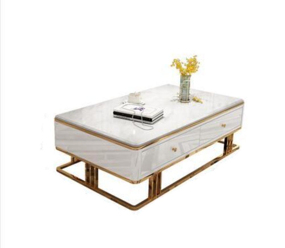 Lixra Luxury Marble Coffee Table With Modern Design