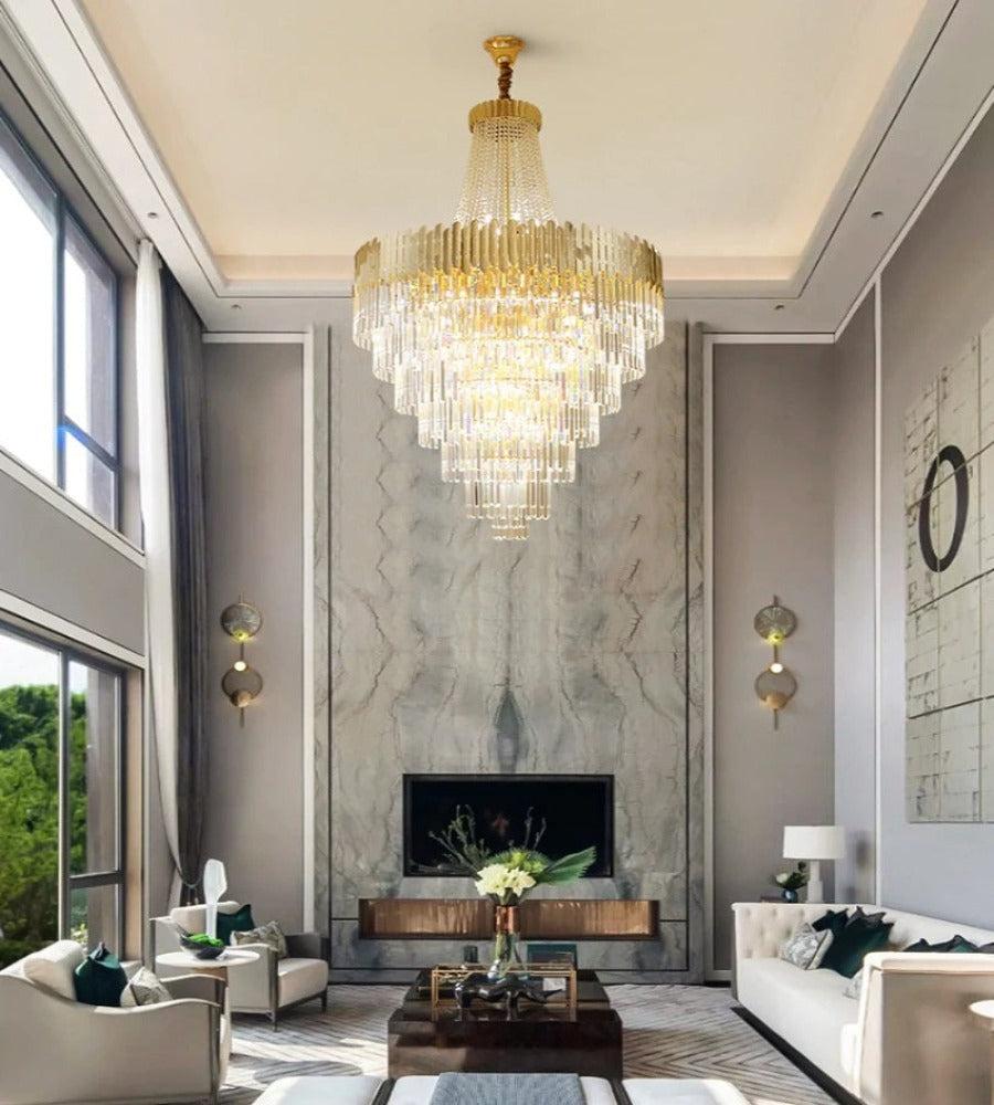 Lixra Luxury & Ostentatious Crystal Modern Chandelier