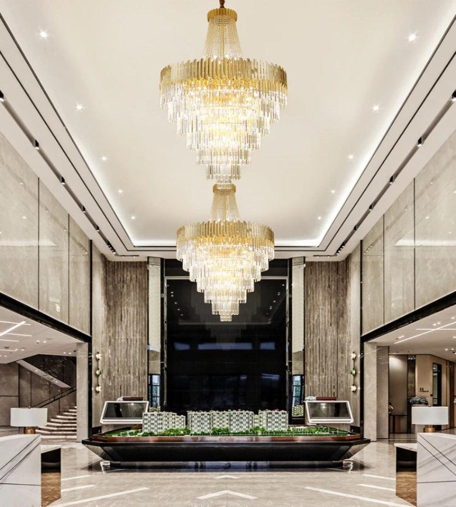 Lixra Luxury & Ostentatious Crystal Modern Chandelier