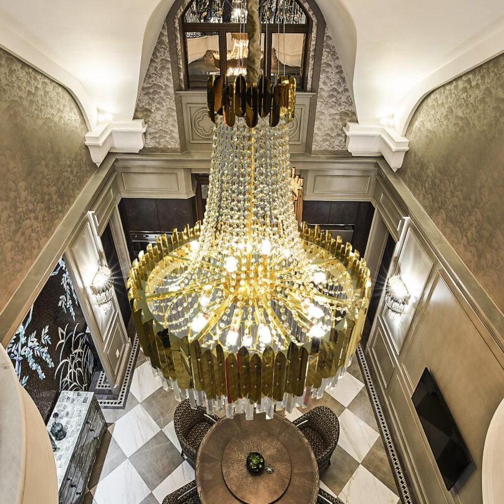 Lixra Luxury & Ostentatious Crystal Modern Chandelier