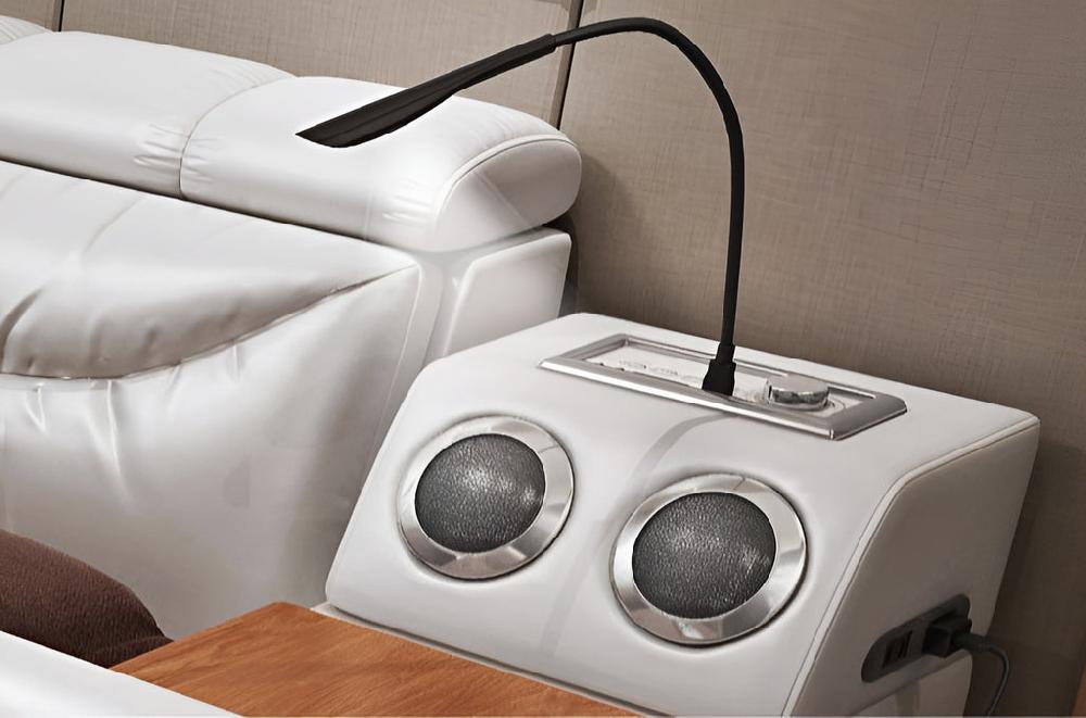 Lixra Magnificent Smart Versatile Comfy Leather Bed