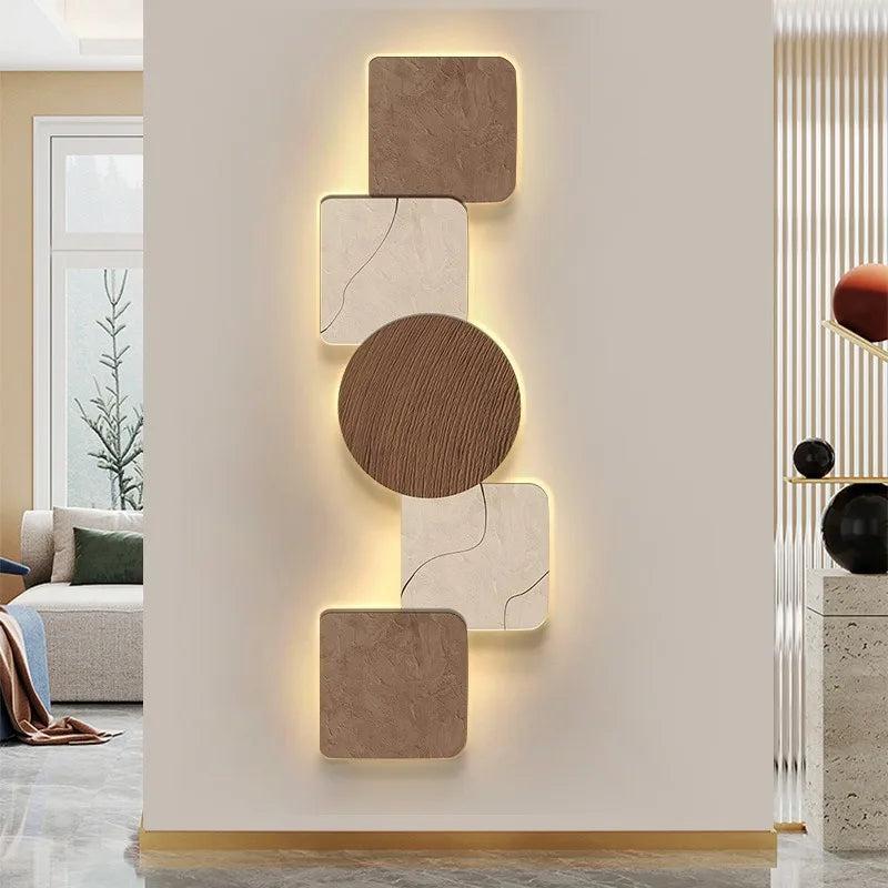 Lixra Modern Corridor Abstract Style LED Wall Lighting