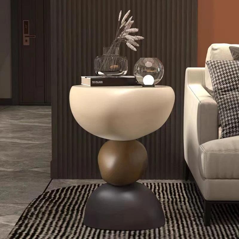 Lixra Northern European Style Fiberglass Side Table