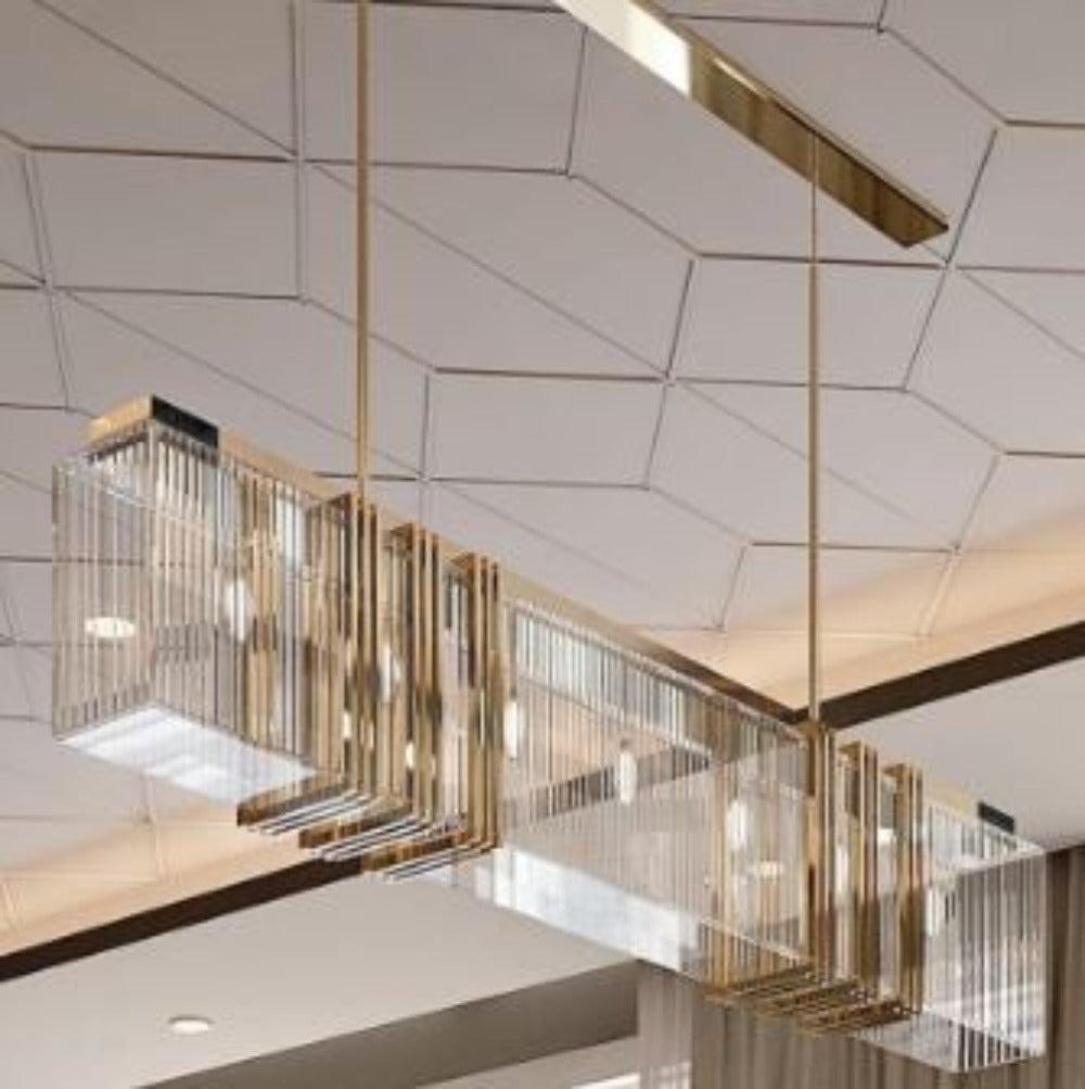 Lixra Rectangular Bright Design Chandelier Lighting