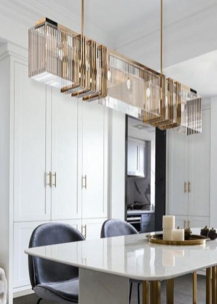 Lixra Rectangular Bright Design Chandelier Lighting