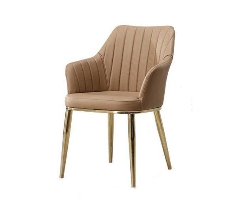 lixra Rectangular Marble Dining Table with Golden Base