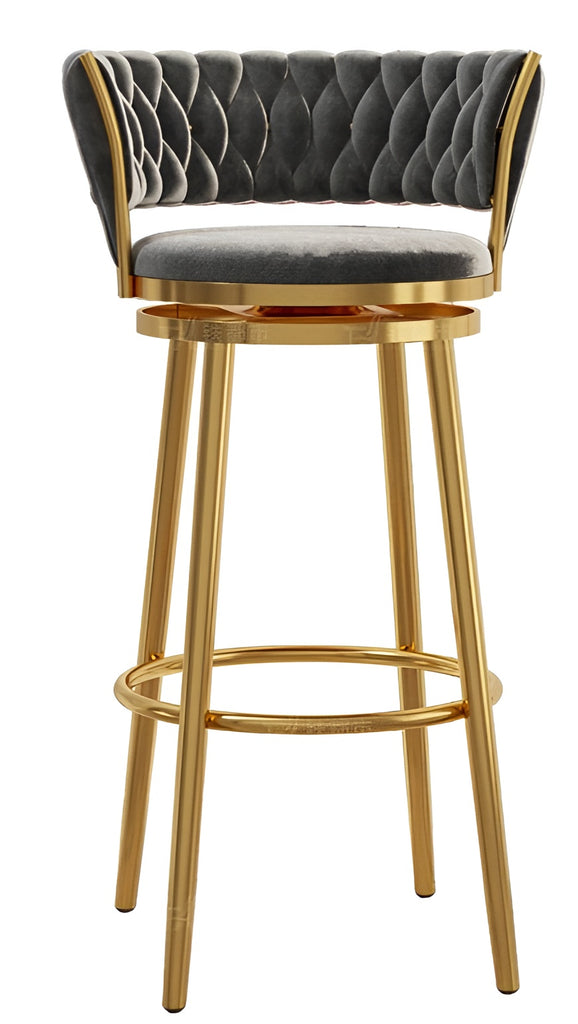 Lixra Set Of 3 High Raised Swivel Counter Bar Stools