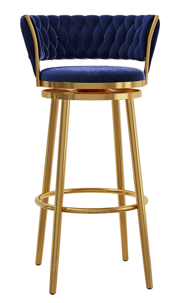 Lixra Set Of 3 High Raised Swivel Counter Bar Stools