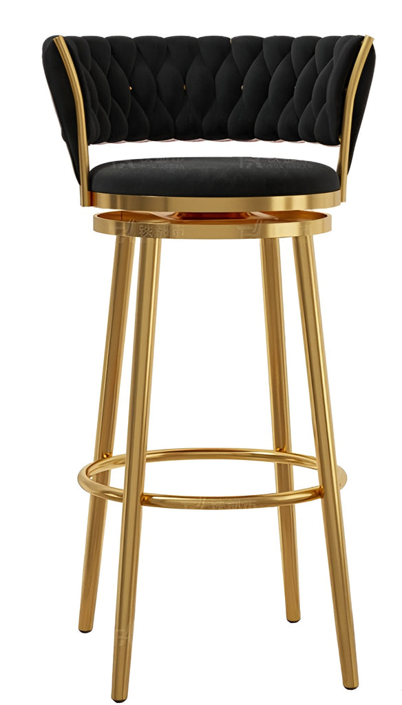 Lixra Set Of 3 High Raised Swivel Counter Bar Stools
