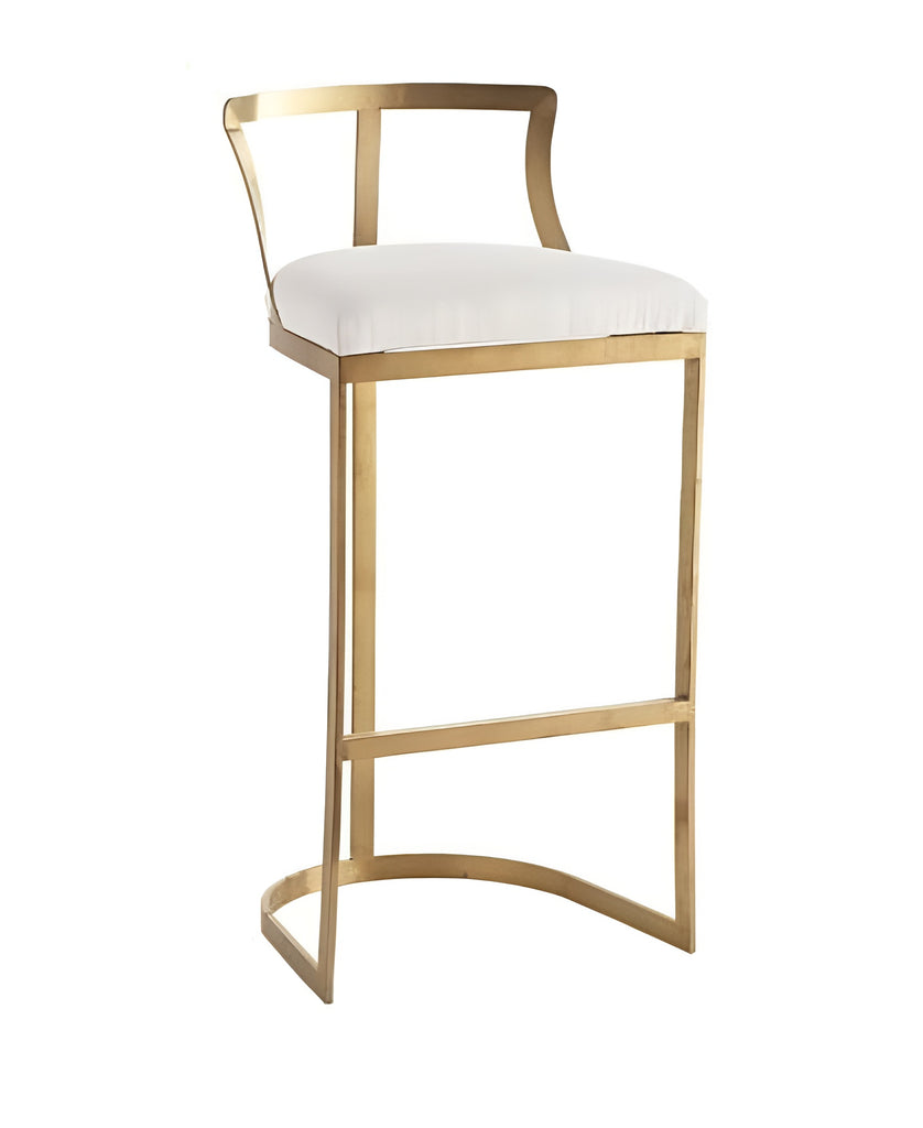 Lixra Set Of 3 Italian Style Metal Framed Raised Chairs