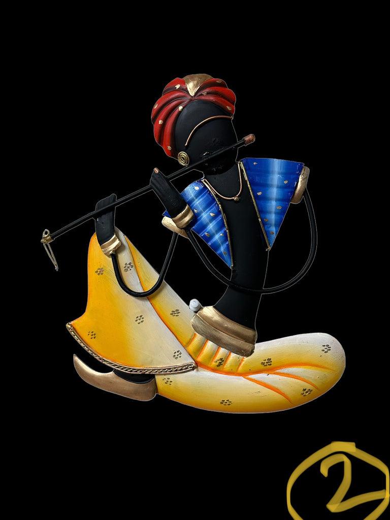 Lixra Set Of 4 Traditional Musical Instrument Wall Hanging