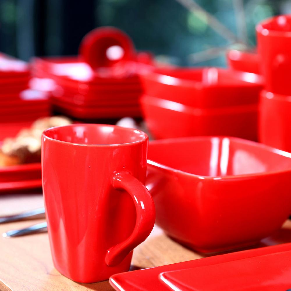 Lixra Solid Color Pattern Exquisite Design Dinnerware Set