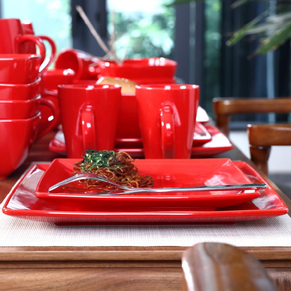 Lixra Solid Color Pattern Exquisite Design Dinnerware Set