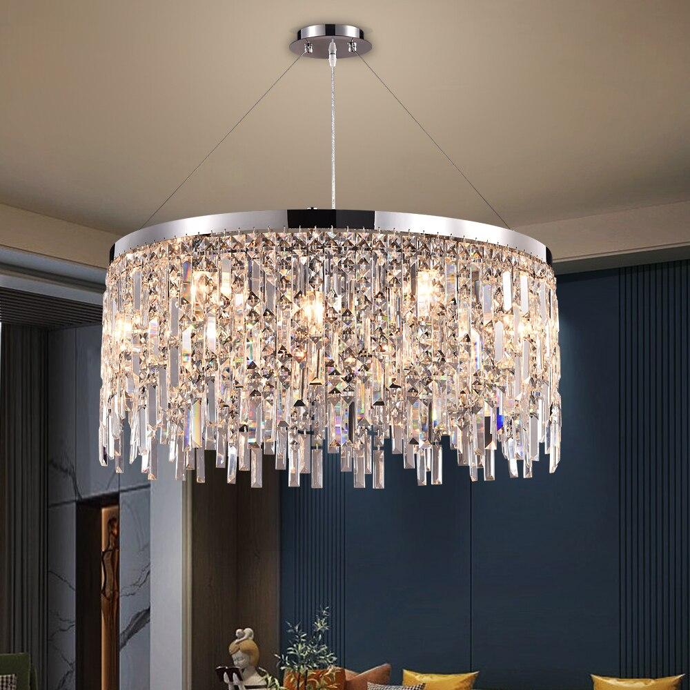 Lixra Spectacular Stainless Steel Adjustable Chandelier