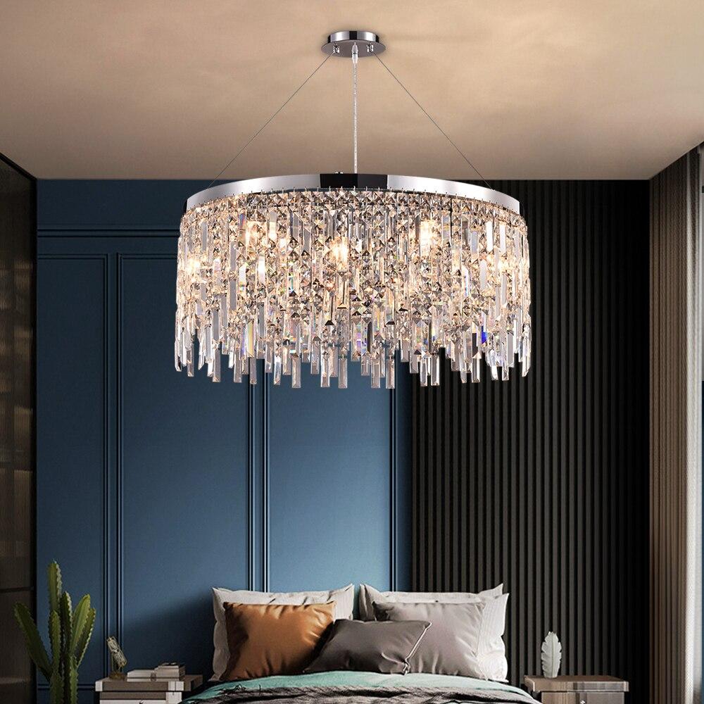Lixra Spectacular Stainless Steel Adjustable Chandelier